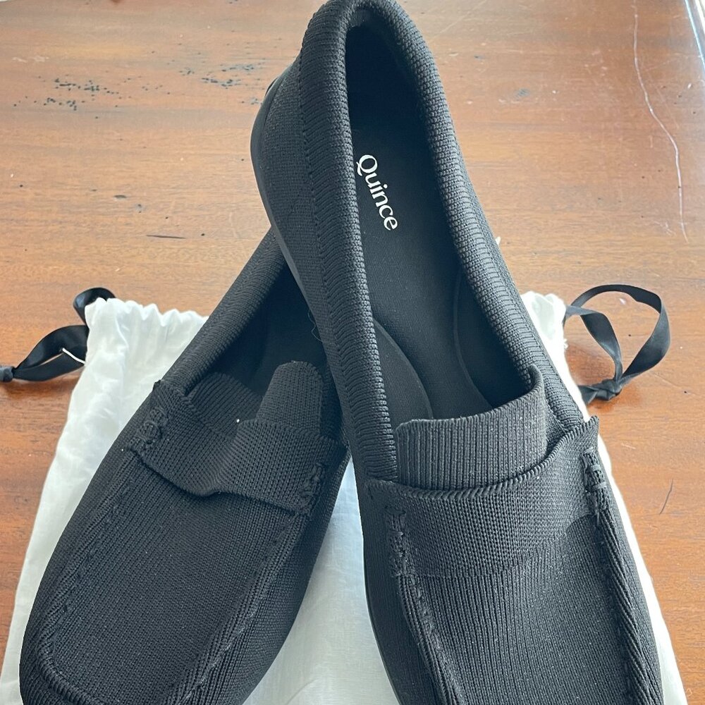 Quince Black Women's Loafers